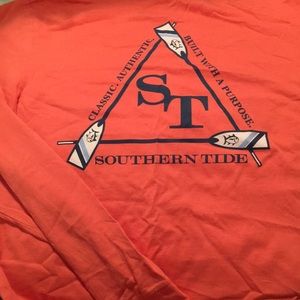 Southern Tide preppy long sleeve tee